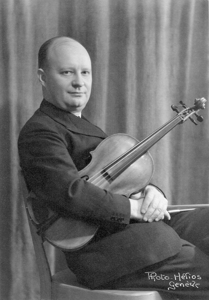 El músico Paul Hindemith.